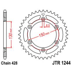 Звездочка задняя JT Sprockets (шаг 428 ) JT JTR1244